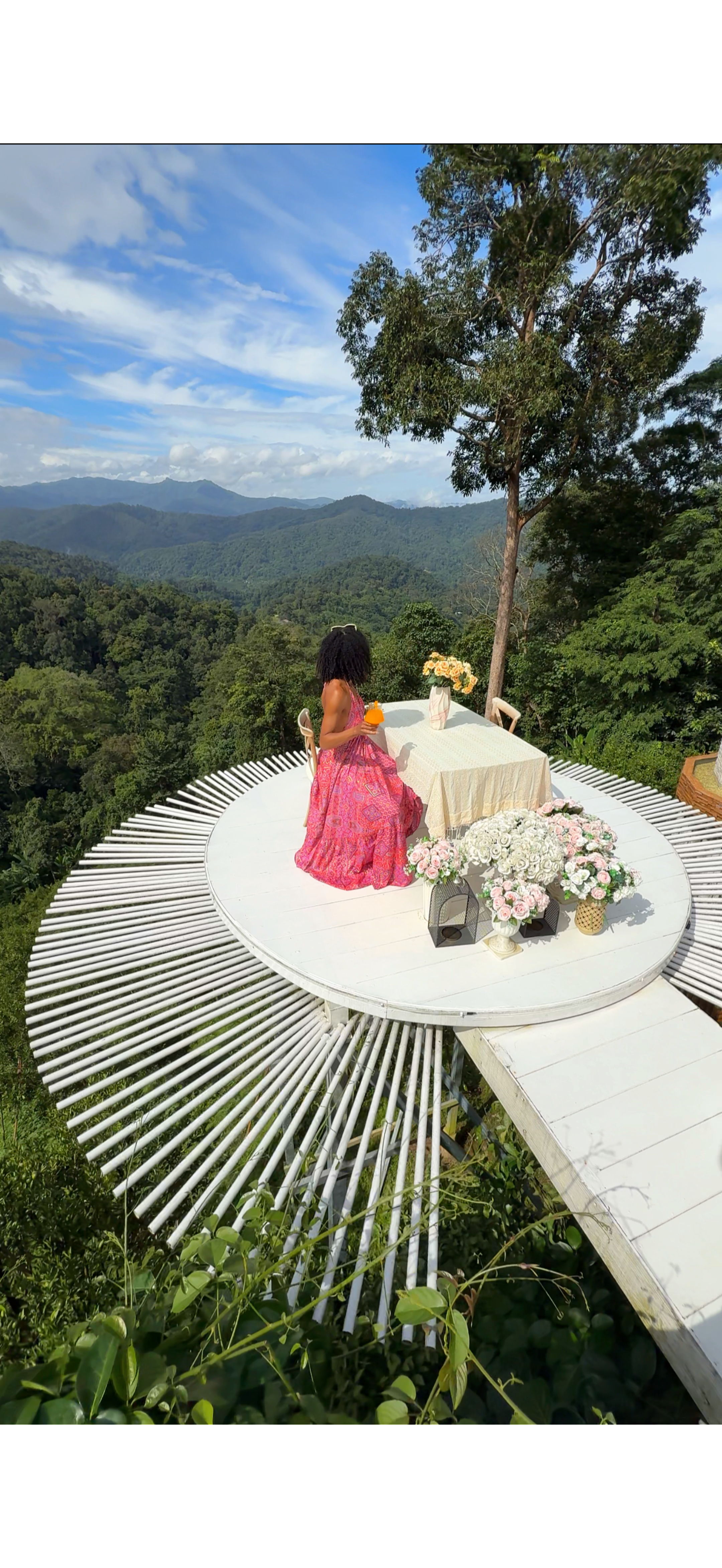 Destination content creator photo, travel UGC shoot